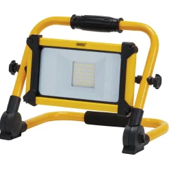 230V SMD LED Rechargeable Folding Site Light, 10W, 1100 Lumens, Power Adaptor Supplied