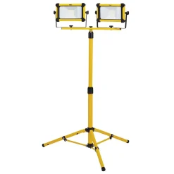 110V SMD LED Tripod Site Light, 2 x 20W, 4400 Lumens
