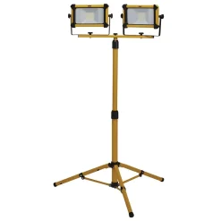 230V SMD LED Tripod Site Light, 2 x 10W, 2200 Lumens