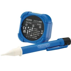 230V Socket and Voltage Tester Set, 200-600V, 3A