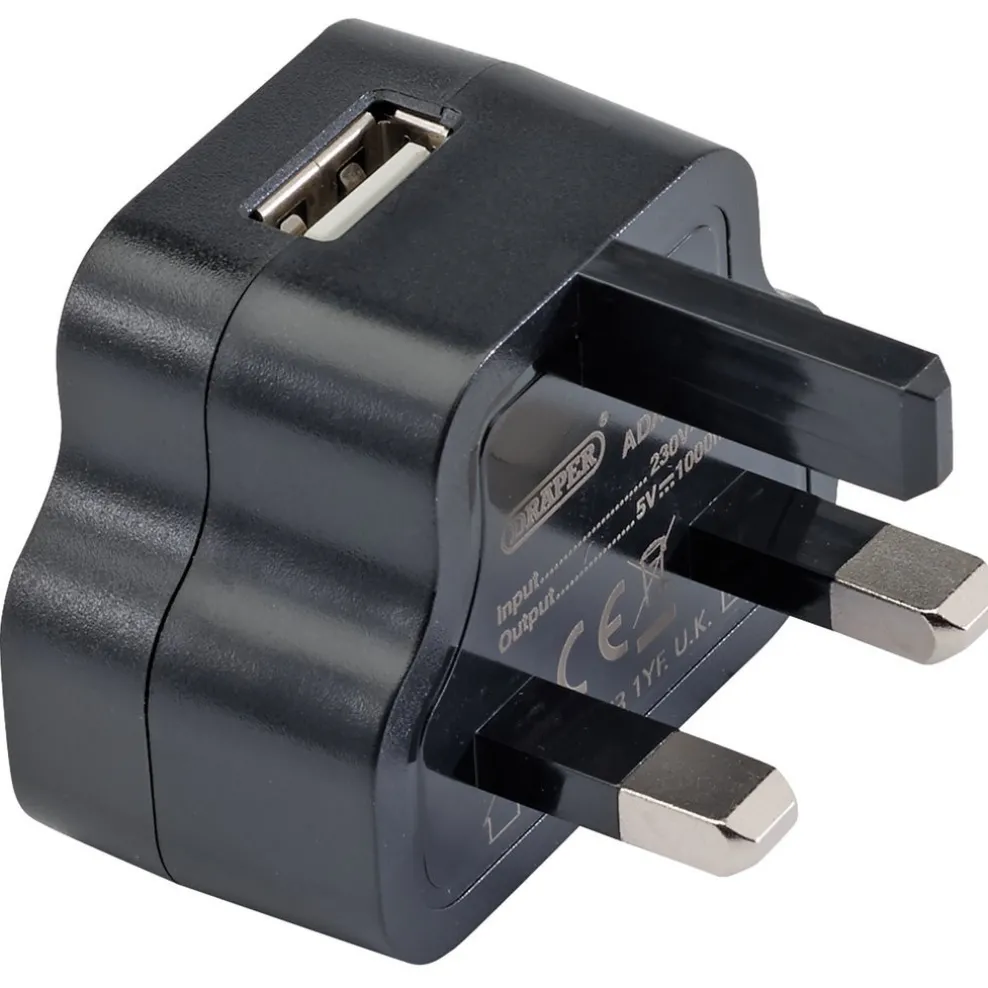 230V USB Charger, 1 Amp