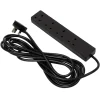 4 Way Black Extension Lead, 5m