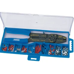 5 Way Crimping Tool & Terminal Kit, 240mm