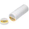 White PVC Electrical Insulation Tape, 19mm x 20m (Pack of 10)