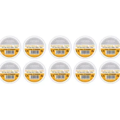 White PVC Electrical Insulation Tape, 19mm x 20m (Pack of 10)