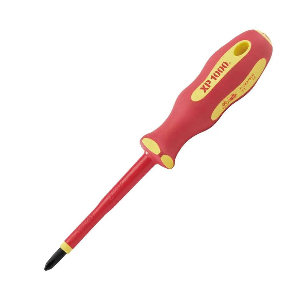 XP1000® VDE Cross Slot Screwdriver, No.2 x 100mm