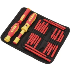 XP1000® VDE Interchangeable Torque Screwdriver Set (19 Piece)