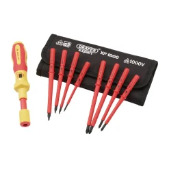 XP1000® VDE Interchangeable Torque Screwdriver Set (9 Piece)