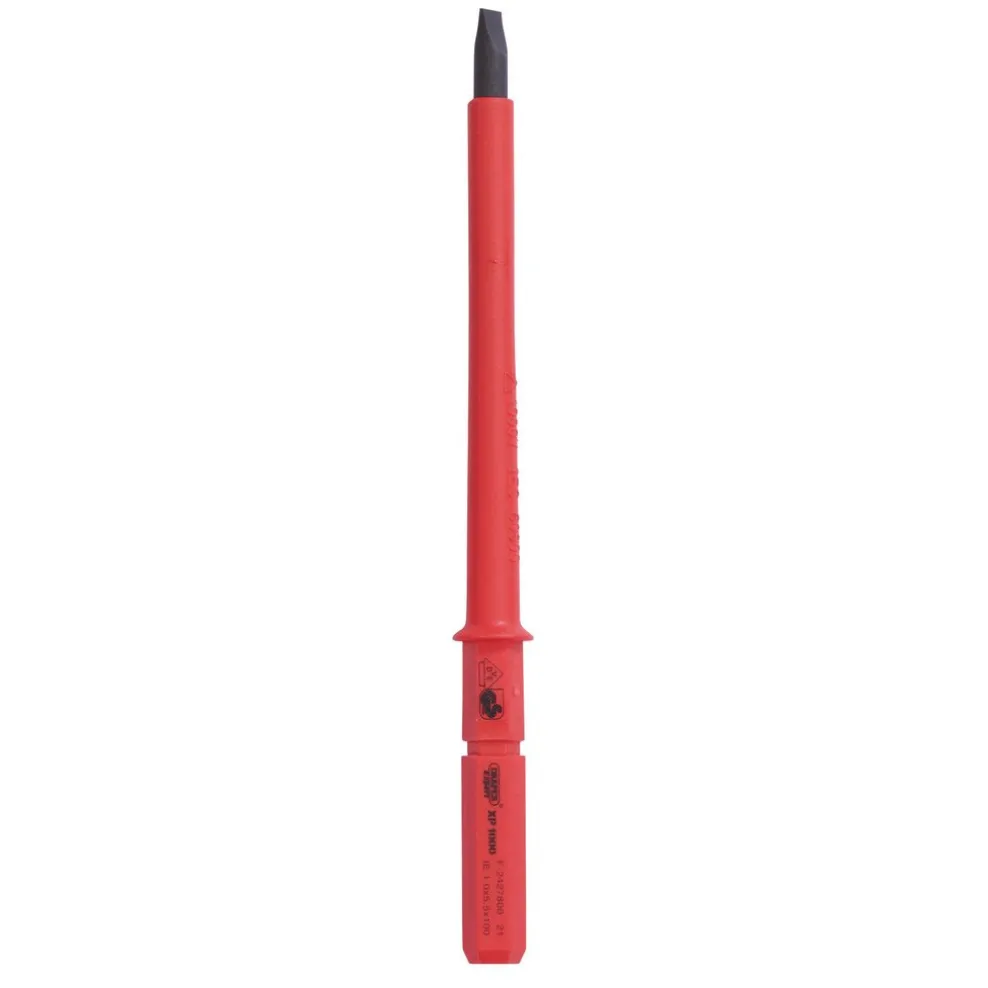 XP1000® VDE Plain Slot Interchangeable Screwdriver Blade, 5.5 x 100mm