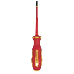 XP1000® VDE Slimline Plain Slot Screwdriver, 4 x 100mm