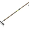 Young Gardener Long Handled Garden Rake with FSC Ash Handle
