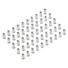 Zinc Plated Threaded Insert Rivet Nuts, M6 x 1.0mm (Pack of 50)