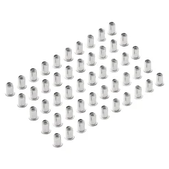 Zinc Plated Threaded Insert Rivet Nuts, M6 x 1.0mm (Pack of 50)
