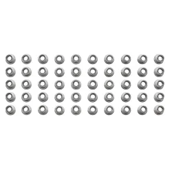Zinc Plated Threaded Insert Rivet Nuts, M6 x 1.0mm (Pack of 50)