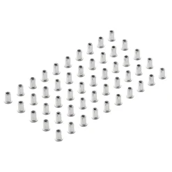 Zinc Plated Threaded Insert Rivet Nuts, M5 x 0.8mm (Pack of 50)