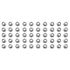 Zinc Plated Threaded Insert Rivet Nuts, M5 x 0.8mm (Pack of 50)