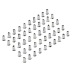 Zinc Plated Threaded Insert Rivet Nuts, M4 x 0.7mm (Pack of 50)
