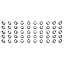 Zinc Plated Threaded Insert Rivet Nuts, M10 x 1.5mm (Pack of 50)