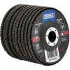 Zirconium Oxide Flap Discs, 115 x 22.23mm, 80 Grit (Pack of 10)