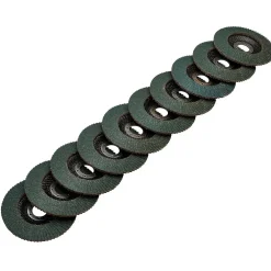 Zirconium Oxide Flap Discs, 115 x 22.23mm, 80 Grit (Pack of 10)